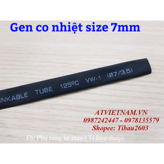 Ống Gen Co Nhiệt Phi 7mm (1 Bó 10m)