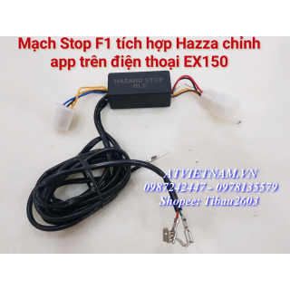 STOP HAZARD BLE Chỉnh APP Cho EXCITER 2019 - 2021