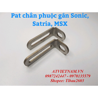 Pat Chân Phuôc Gắn Sonic,Satria,Msx ( 1 cặp )